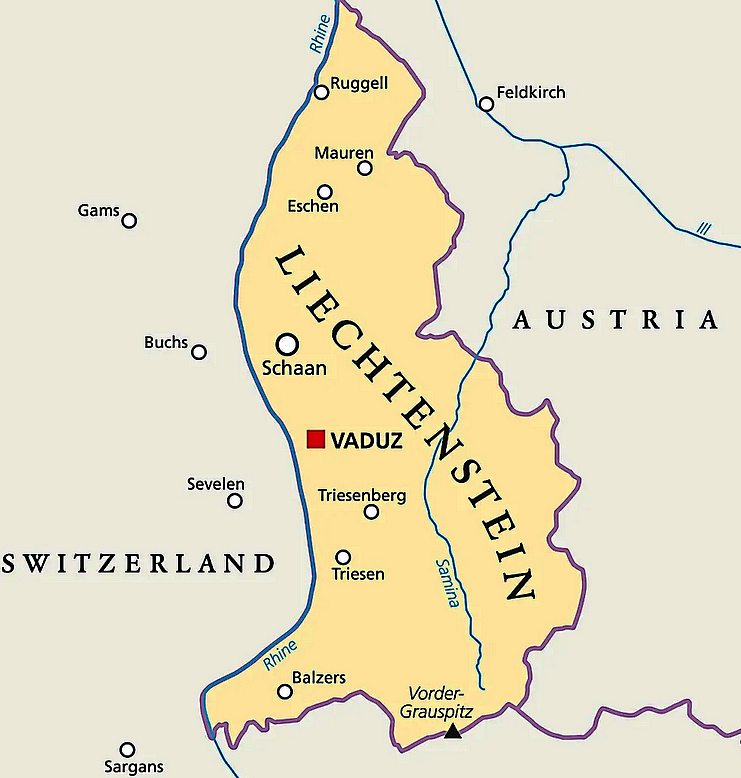      - Liechtenstein map